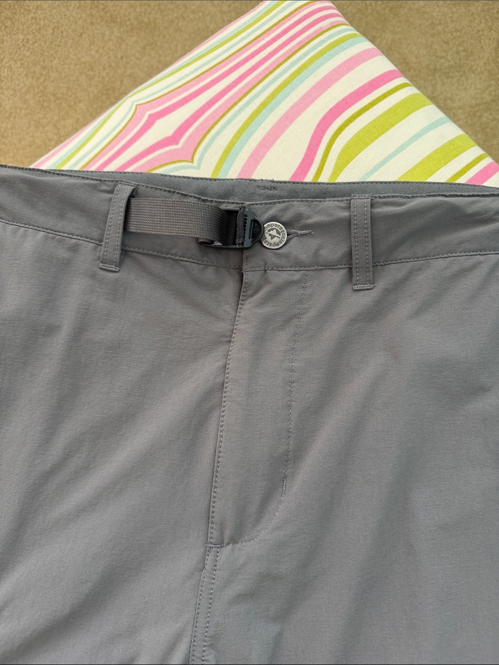 Patagonia Men’s Charcoal Gray Stretch Chinos size 38 - Picture 3 of 8